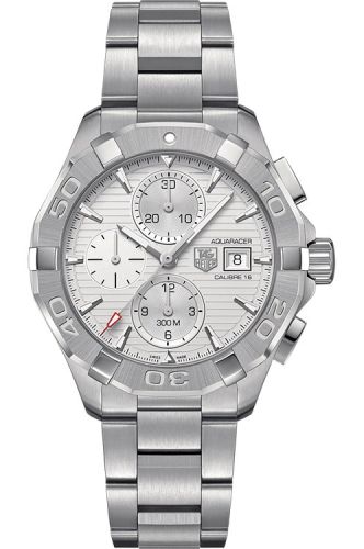 TAG Heuer Aquaracer 300M Calibre 16 43 Stainless Steel / Silver / Bracelet